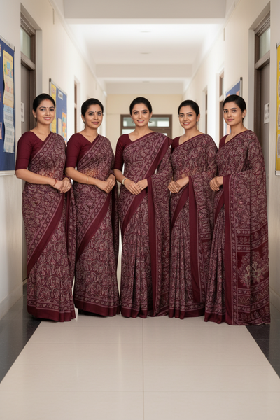 Professional Saree for Schools 